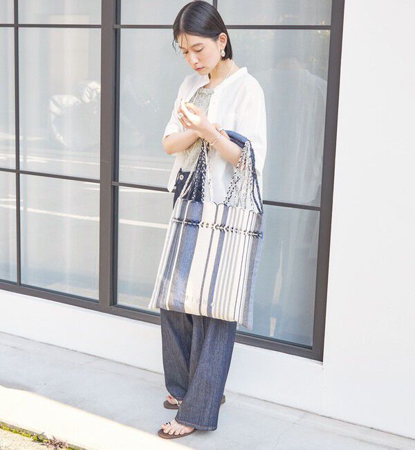 SHIPS for women「RAMESHWARI: ハンモック バッグ 26SS」|トートバッグ|
