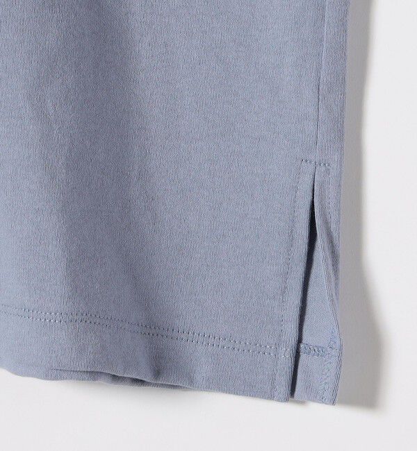 SHIPS any「SHIPS any:〈洗濯機可能〉レース カラー フレンチスリーブ ポロ プルオーバー」|Tシャツ・カットソー|