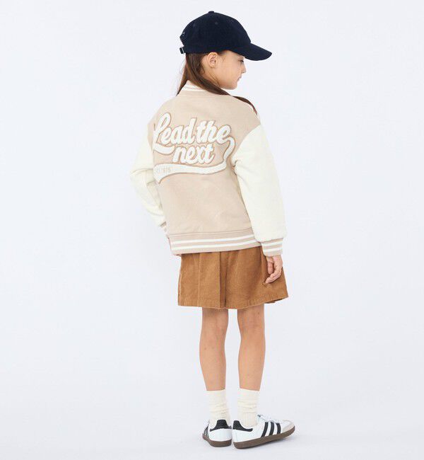 SHIPS KIDS「SHIPS KIDS:100～130cm /スタジアム ジャケット」|ブルゾン・スタジャン|