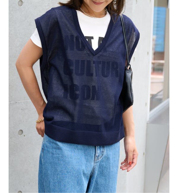 OUTDOOR PRODUCTS Usual Things「ハイゲージシアーVネックベスト」|ベスト・ジレ|