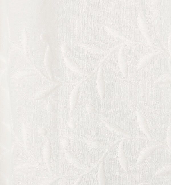 TOMORROWLAND BUYING WEAR「ne Quittez pas Cotton Voile Gather ブラウス」|シャツ・ブラウス|