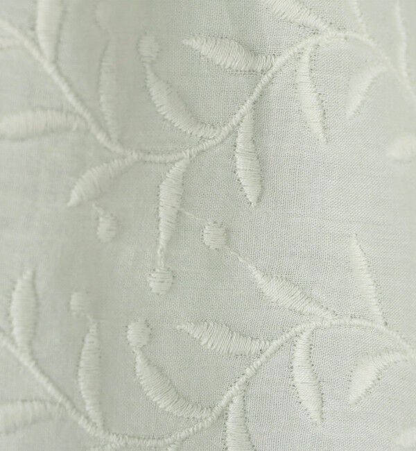 TOMORROWLAND BUYING WEAR「ne Quittez pas Cotton Voile Gather ブラウス」|シャツ・ブラウス|
