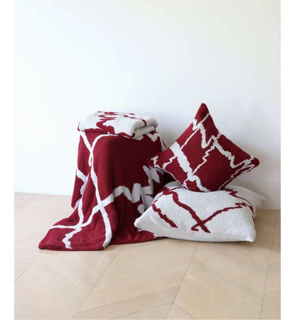 journal standard Furniture「《予約》CHENILLE YARN ABSTRACT CUSHION 60*60」|クッション・クッションカバー|