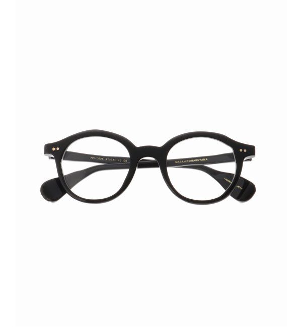 EYETHINK「【MASAHIRO MARUYAMA/マサヒロ マルヤマ】 MM-0026 No.1 Black Optical」|メガネ|