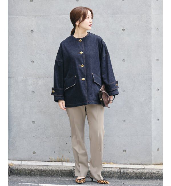IENA「MACKINTOSH/マッキントッシュ 別注 HUMBIE NC DNM JK MB STUDS ジャケット」|デニムジャケット|