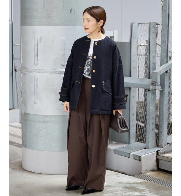 IENA「MACKINTOSH/マッキントッシュ 別注 HUMBIE NC DNM JK MB STUDS ジャケット」|デニムジャケット|