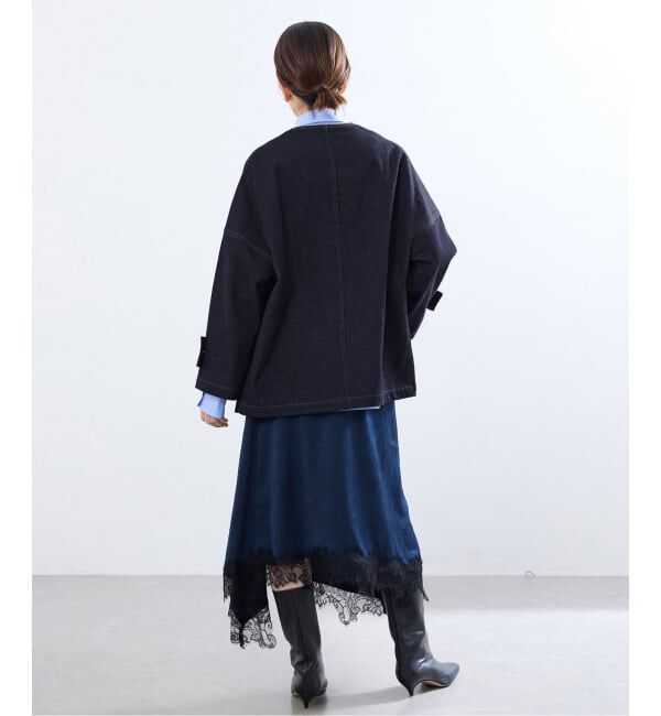 IENA「MACKINTOSH/マッキントッシュ 別注 HUMBIE NC DNM JK MB STUDS ジャケット」|デニムジャケット|