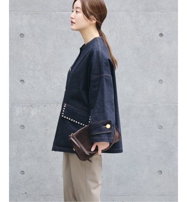IENA「MACKINTOSH/マッキントッシュ 別注 HUMBIE NC DNM JK MB STUDS ジャケット」|デニムジャケット|