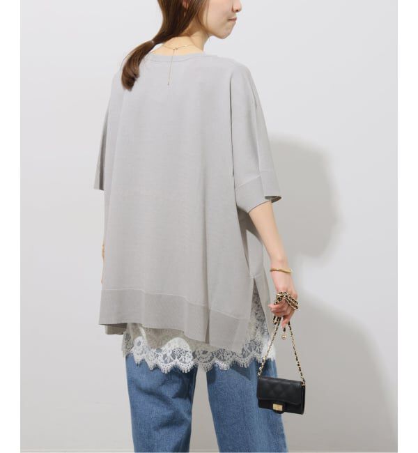 JOURNAL STANDARD relume「《追加5》接触冷感 / ウォッシャブルクールポンチョプルオーバー」|ニット・セーター|