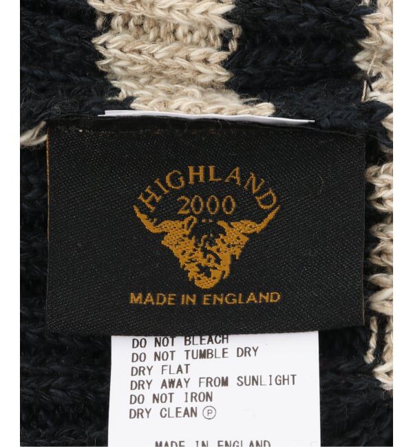 journal standard luxe「【HIGHLAND2000】 2 END STRIPE RIB CAP」|ニット帽|