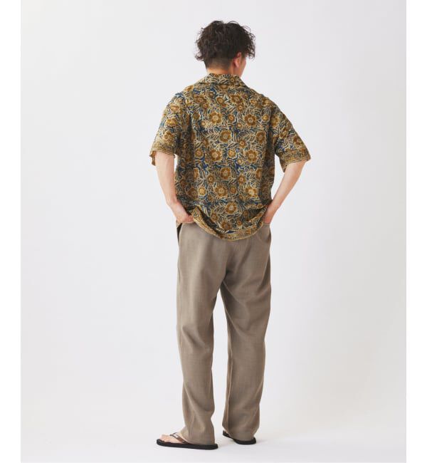 JOURNAL STANDARD relume「bunai / ブナイ 別注 カラマカリ プリント オープンカラー 半袖シャツ」|シャツ・ブラウス|