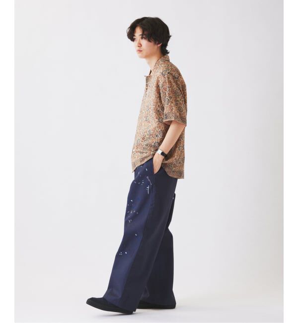 JOURNAL STANDARD relume「bunai / ブナイ 別注 カラマカリ プリント オープンカラー 半袖シャツ」|シャツ・ブラウス|