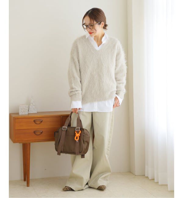 JOURNAL STANDARD「《予約》シャギーVネックプルオーバー」|ニット・セーター|