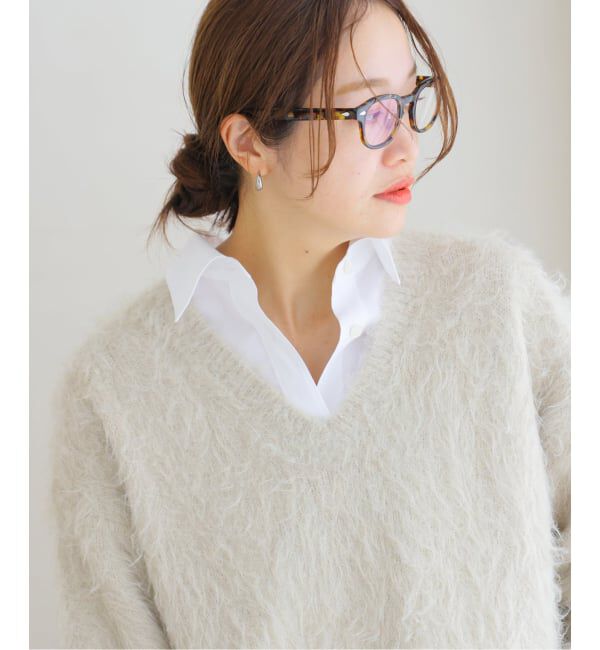 JOURNAL STANDARD「《予約》シャギーVネックプルオーバー」|ニット・セーター|
