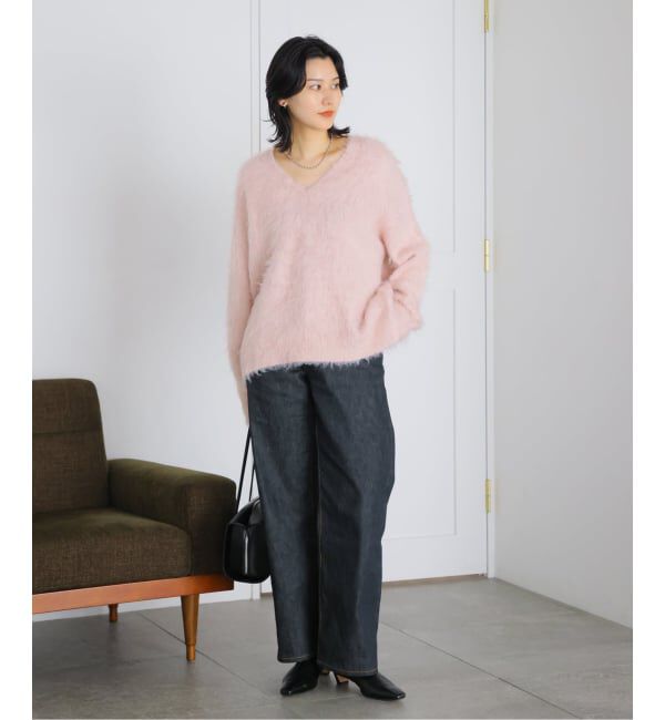 JOURNAL STANDARD「《予約》シャギーVネックプルオーバー」|ニット・セーター|