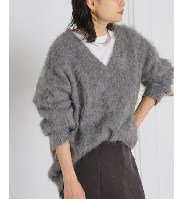 JOURNAL STANDARD「《予約》シャギーVネックプルオーバー」|ニット・セーター|