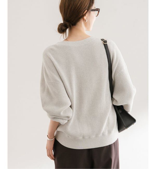 FRAMeWORK「≪WEB限定 / 追加≫ワッフルヘンリープルオーバー」|Tシャツ・カットソー|