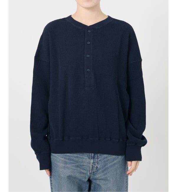 FRAMeWORK「≪WEB限定 / 追加≫ワッフルヘンリープルオーバー」|Tシャツ・カットソー|