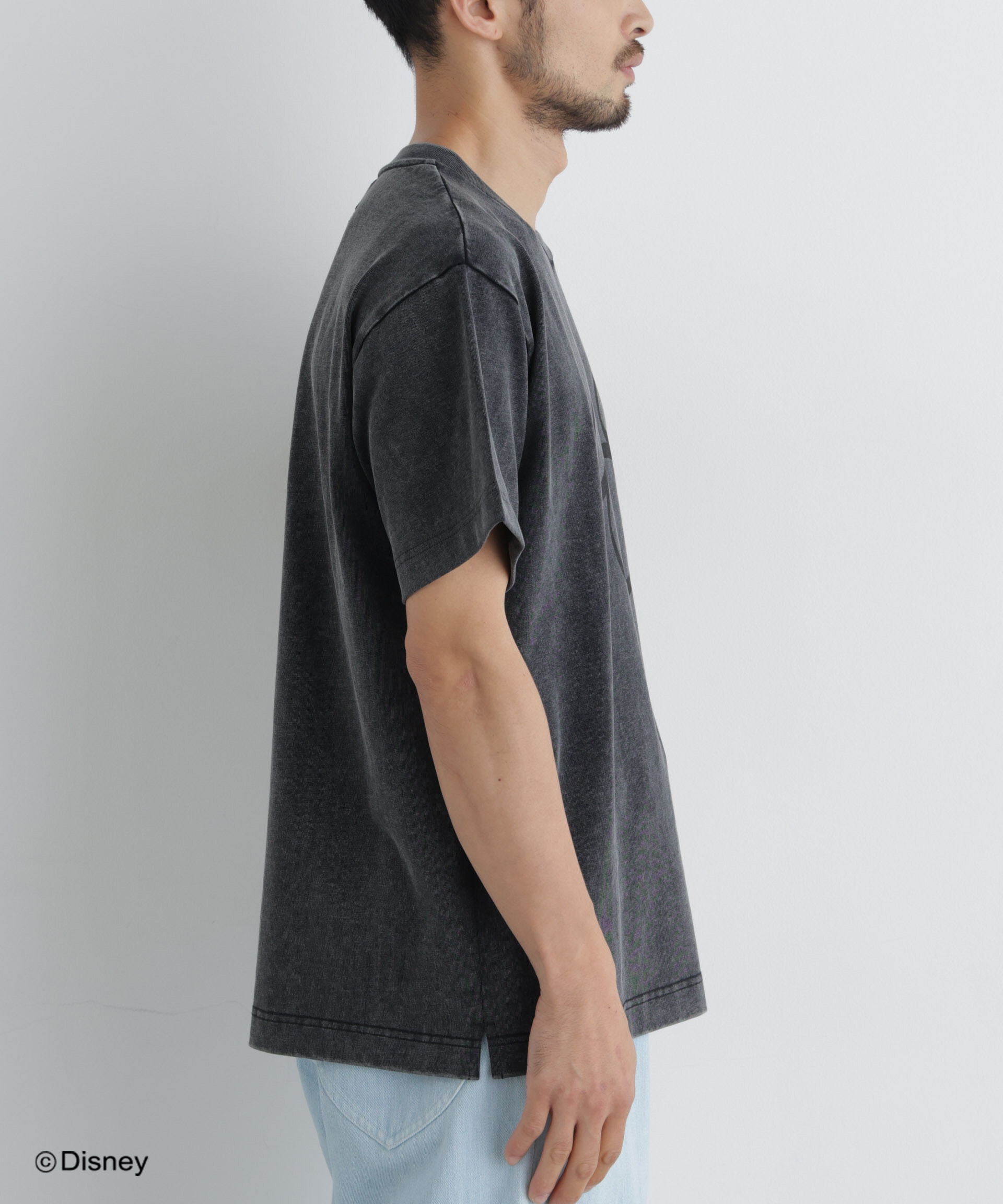 NANO universe「NANO&times;DISNEY ミッキーマウス フェードTシャツ」|Tシャツ・カットソー|