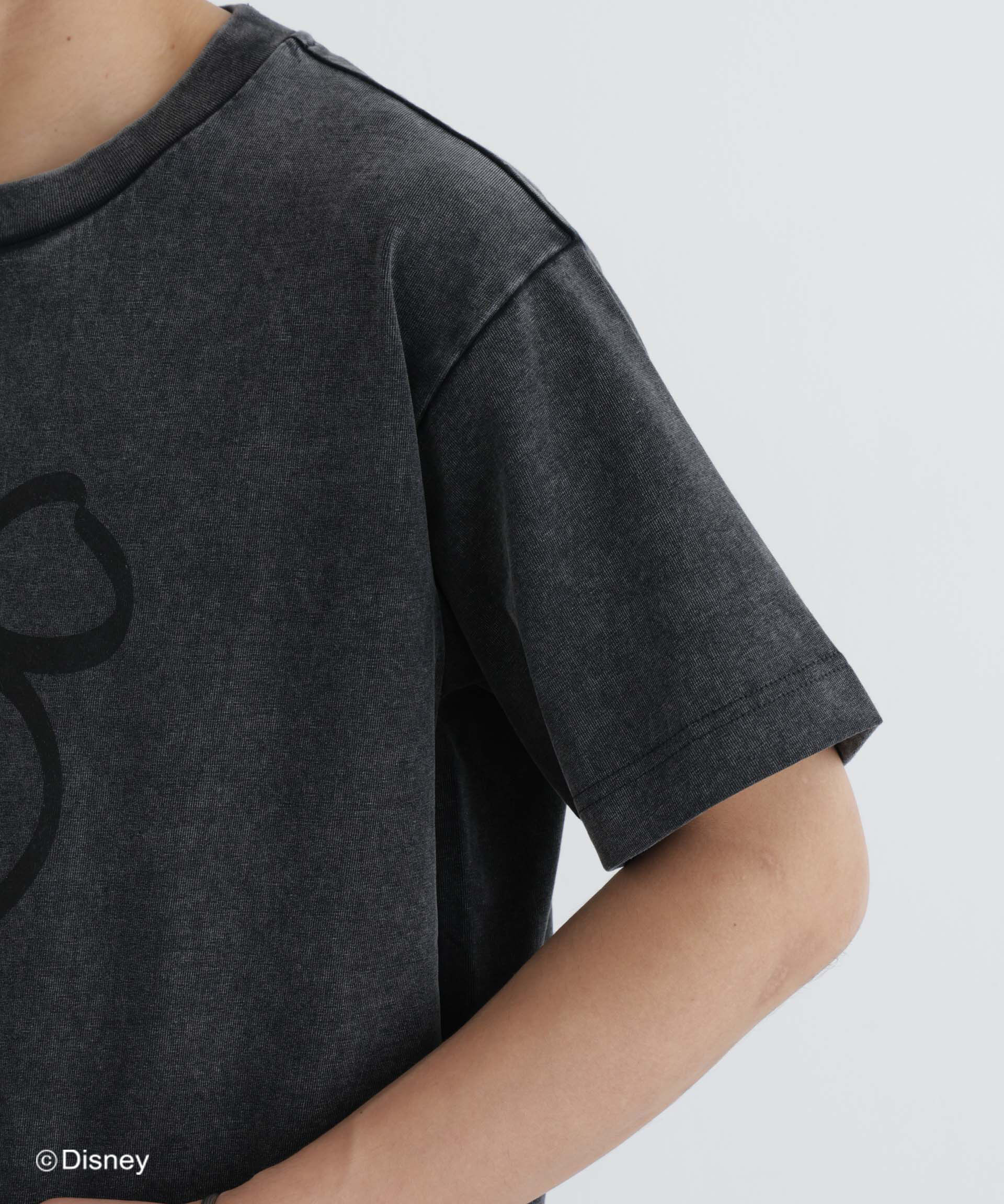 NANO universe「NANO&times;DISNEY ミッキーマウス フェードTシャツ」|Tシャツ・カットソー|
