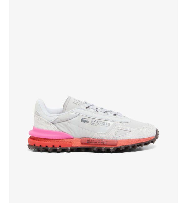 LACOSTE「レディース ELITE ACTIVE 125 2 SFA」|スニーカー|ライトグレー