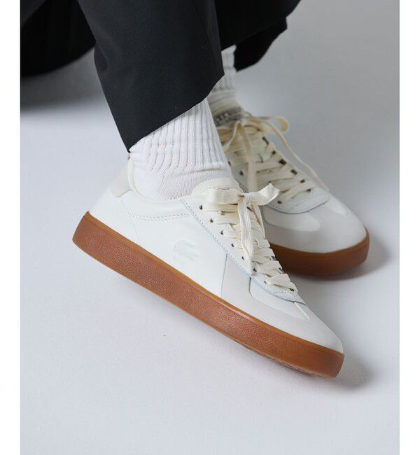 LACOSTE「レディース BASESHOT PRO 126 5 SFA クラシックコートスニーカー」|スニーカー|