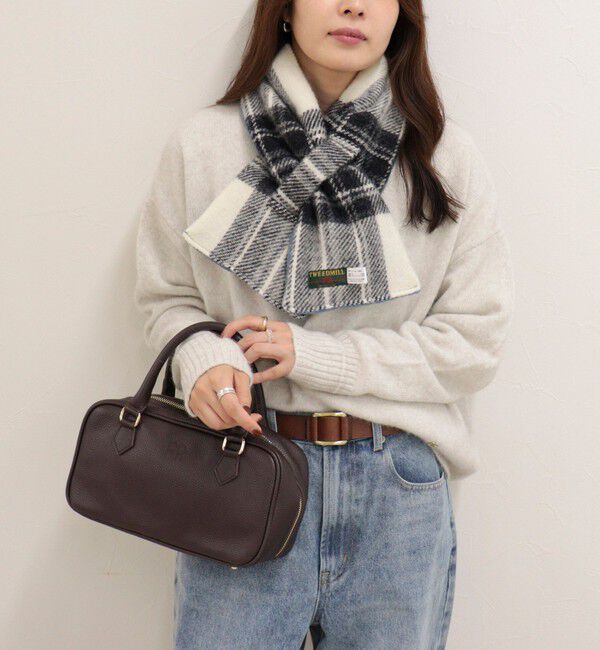 fredy emue「《毎年予約完売》【TWEEDMILL/ツイードミル】別注カラーウール&times;フリースリバーマフラー」|ストール|