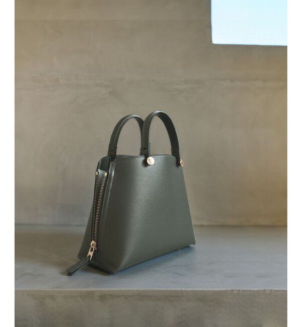 ROPE「【E'POR】Y BAG Mini/超軽量・26AW」|ハンドバッグ|ダークグリン(31)