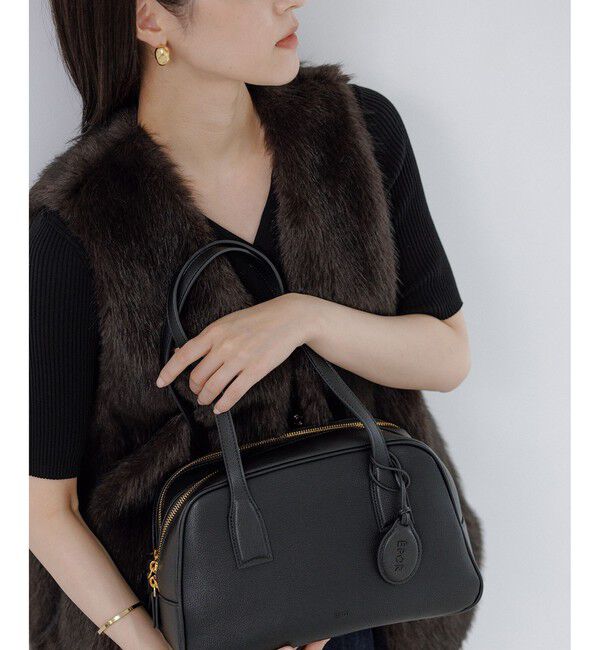 ROPE「【E'POR】TWO BOSTON BAG Medium/撥水・26AW新型」|ハンドバッグ|