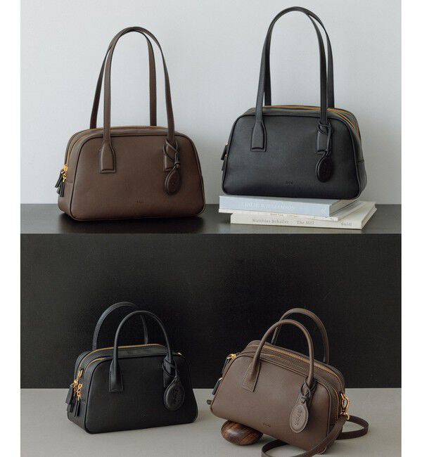 ROPE「【E'POR】TWO BOSTON BAG Mini/撥水・26AW新型」|ハンドバッグ|