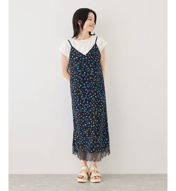 Rope&rsquo;Picnic「アソート花柄プリントキャミワンピース」|ワンピース|