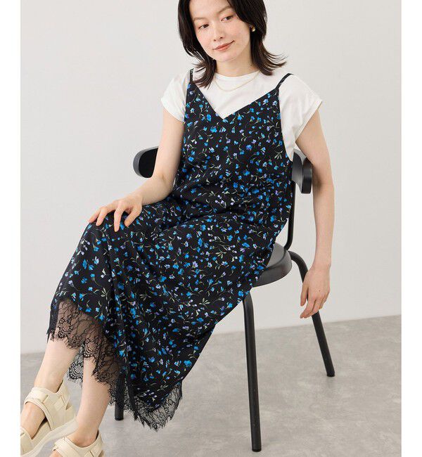 Rope&rsquo;Picnic「アソート花柄プリントキャミワンピース」|ワンピース|