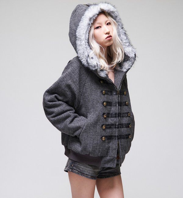  「【26AW LOOK掲載品番/WEB限定サイズあり】ナポレオンファーブルゾン」|ブルゾン・スタジャン|