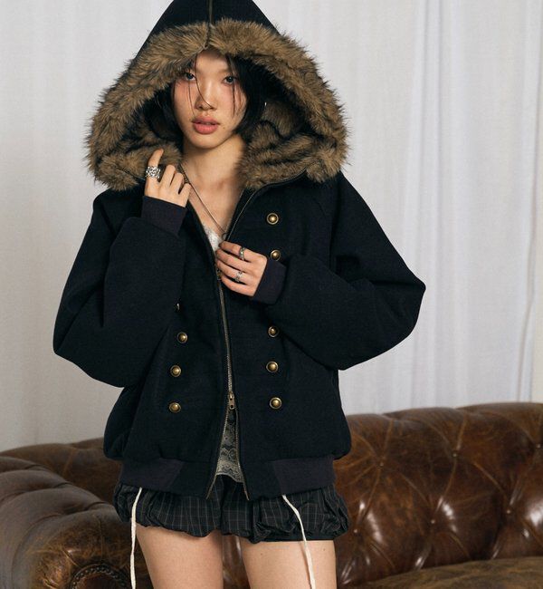  「【26AW LOOK掲載品番/WEB限定サイズあり】ナポレオンファーブルゾン」|ブルゾン・スタジャン|