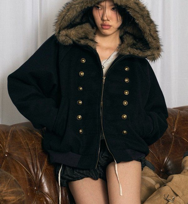  「【26AW LOOK掲載品番/WEB限定サイズあり】ナポレオンファーブルゾン」|ブルゾン・スタジャン|