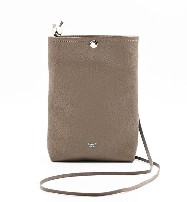 Rouge vif「【blancle/ブランクレ】レザーショルダーバッグ/S.LEATHER B5」|ショルダー・メッセンジャー|