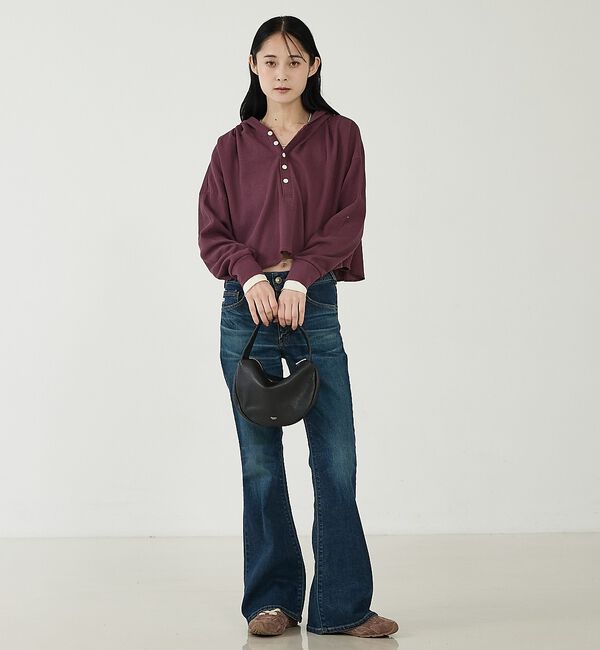 Rouge vif「【blancle/ブランクレ】レザースモールバッグ/S.LEATHER SEMI」|ハンドバッグ|