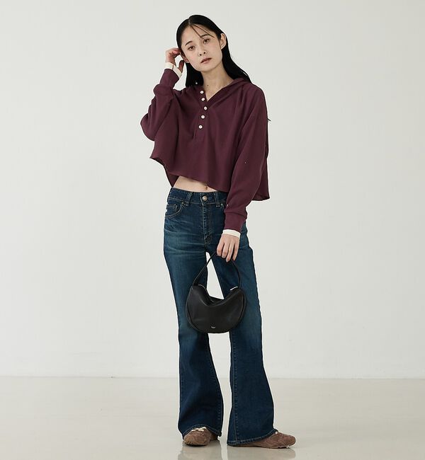 Rouge vif「【blancle/ブランクレ】レザースモールバッグ/S.LEATHER SEMI」|ハンドバッグ|
