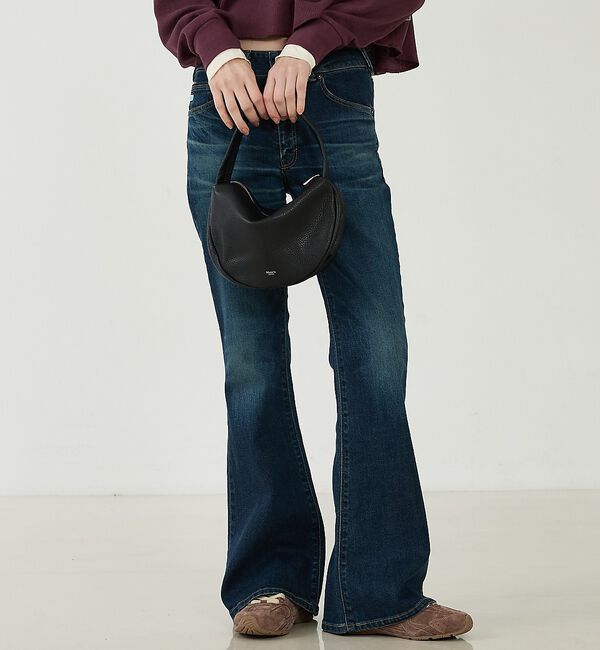 Rouge vif「【blancle/ブランクレ】レザースモールバッグ/S.LEATHER SEMI」|ハンドバッグ|
