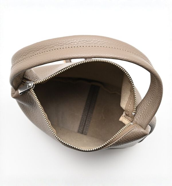 Rouge vif「【blancle/ブランクレ】レザースモールバッグ/S.LEATHER SEMI」|ハンドバッグ|