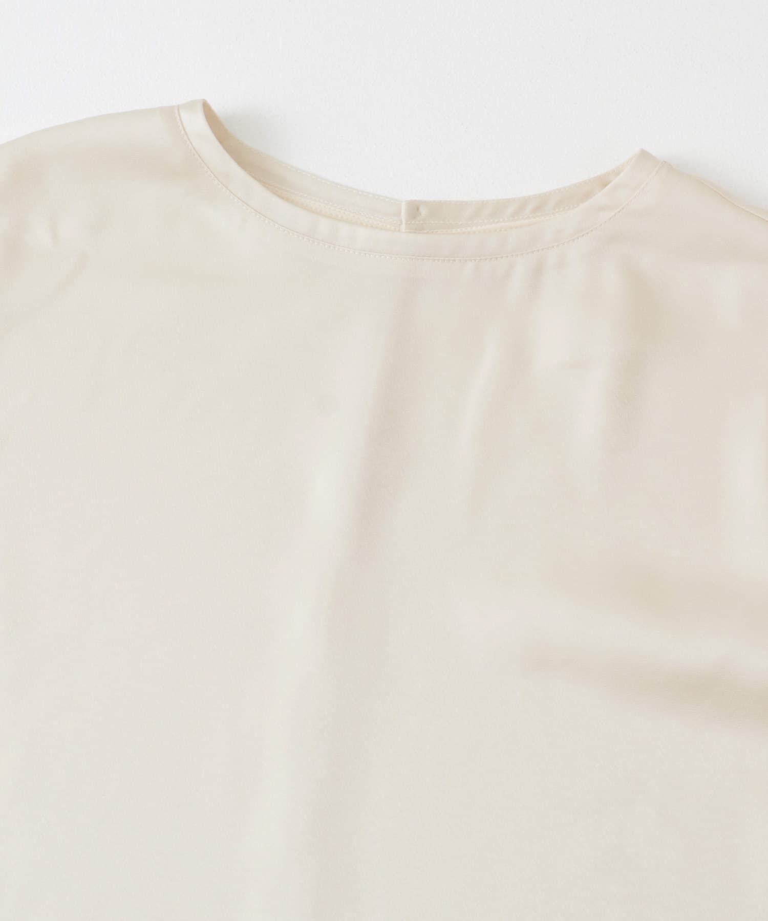 URBAN RESEARCH ROSSO「UVカットサテンブラウス」|Tシャツ・カットソー|