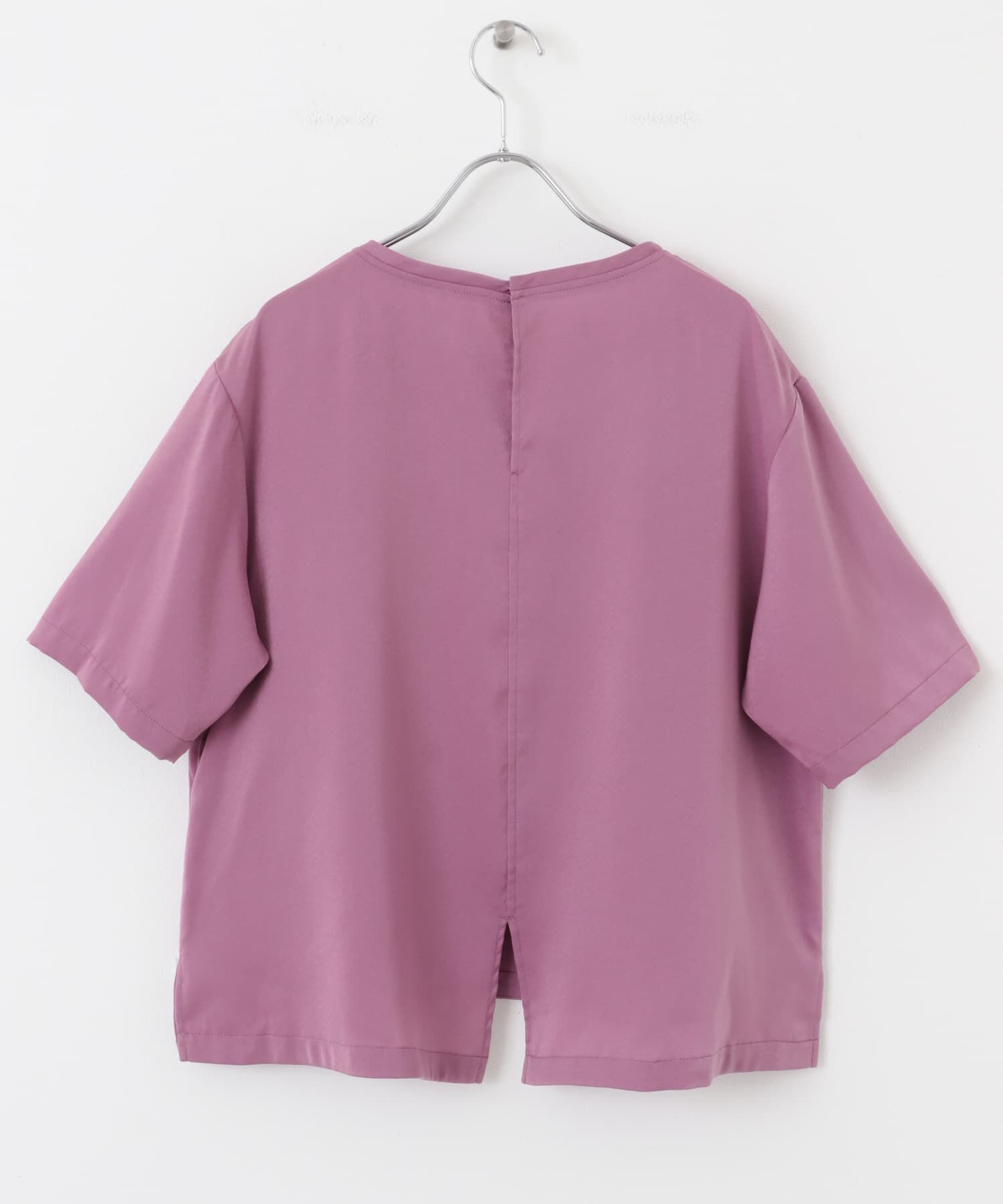 URBAN RESEARCH ROSSO「UVカットサテンブラウス」|Tシャツ・カットソー|
