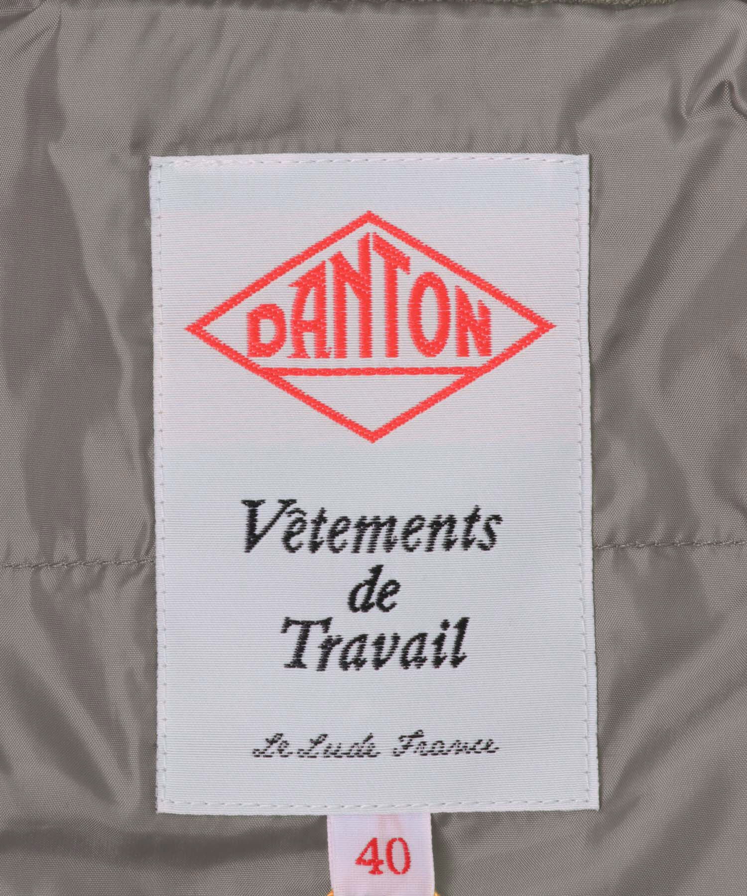 URBAN RESEARCH DOORS「DANTON　COACH JACKET」|ノーカラーコート|