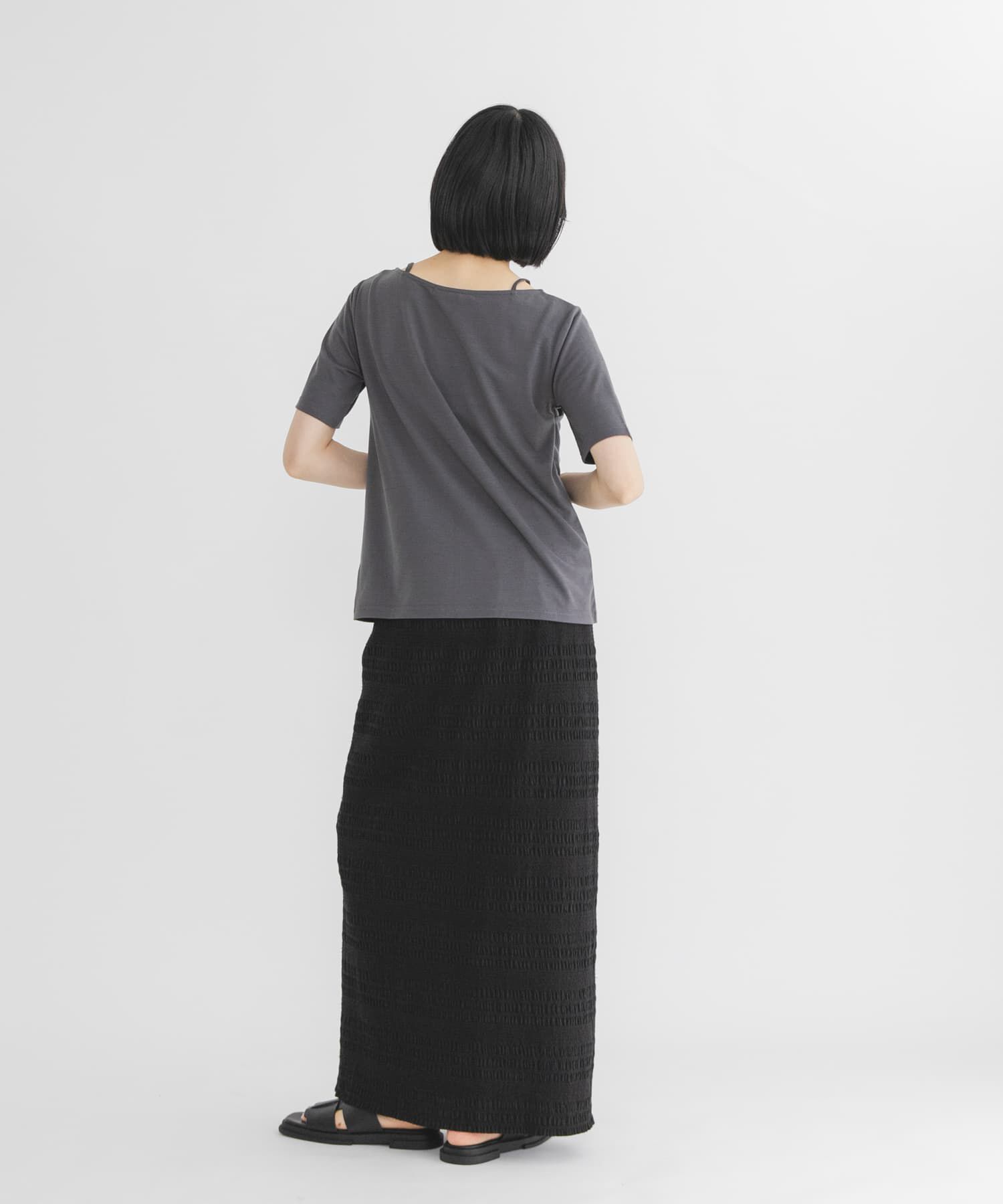  「アシメタックレイヤードTEE」|Tシャツ・カットソー|