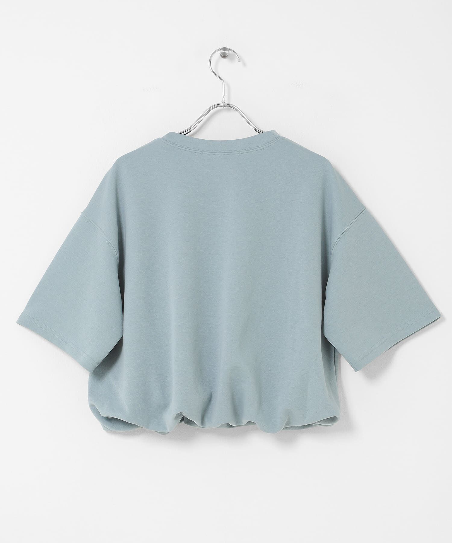  「ハーフスリーブバルーンヘムトップス」|Tシャツ・カットソー|