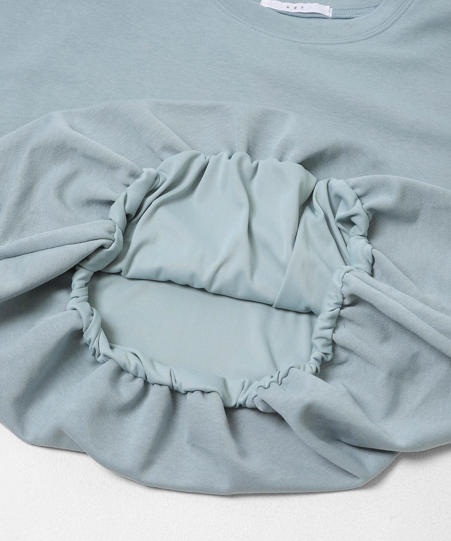  「ハーフスリーブバルーンヘムトップス」|Tシャツ・カットソー|