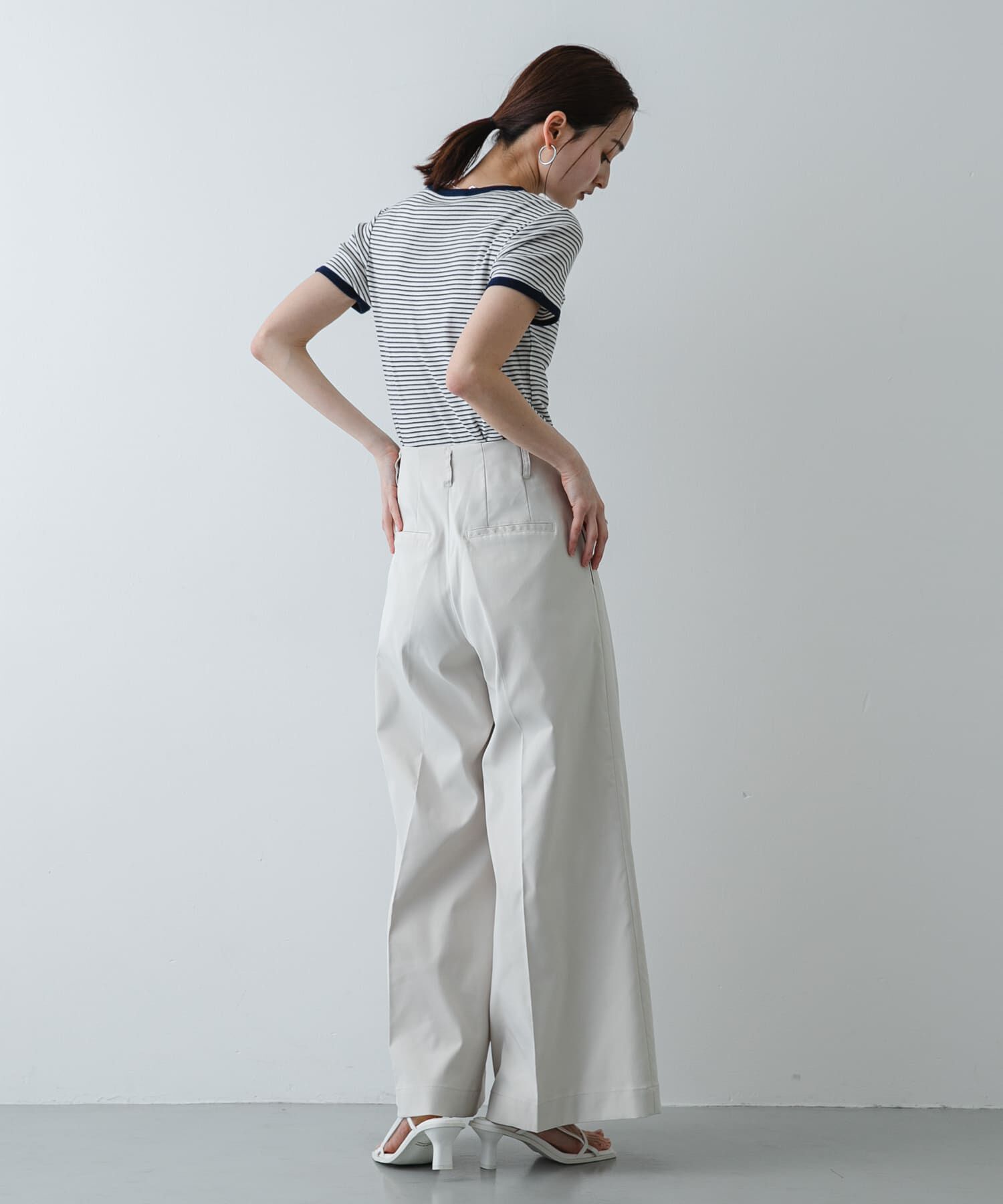 SENSE OF PLACE by URBAN RESEARCH「『別注』Healthknit&times;SENSE OF PLACE ボーダーTシャツ」|Tシャツ・カットソー|