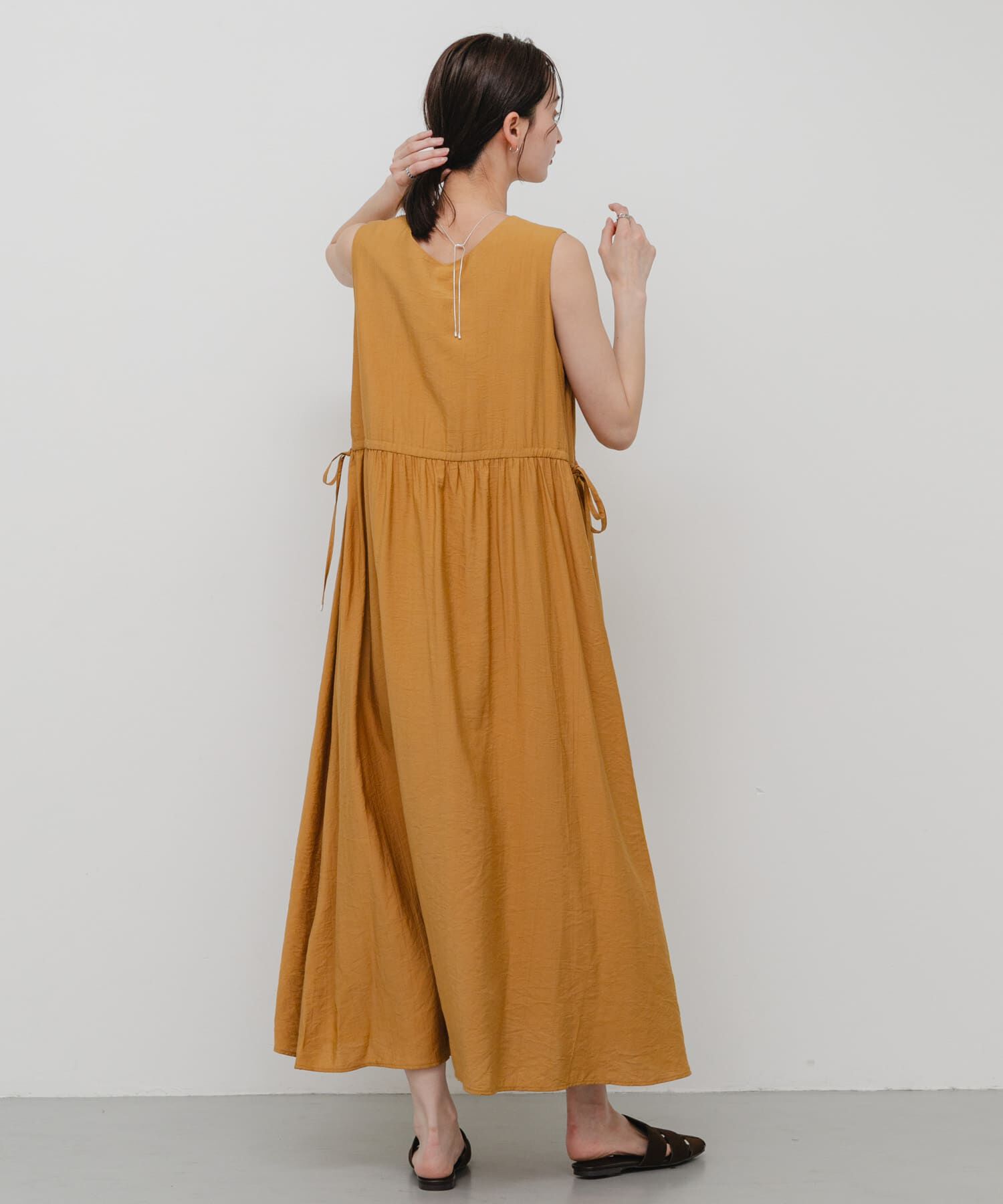 SENSE OF PLACE by URBAN RESEARCH「2wayウエストギャザーワンピース」|ワンピース|