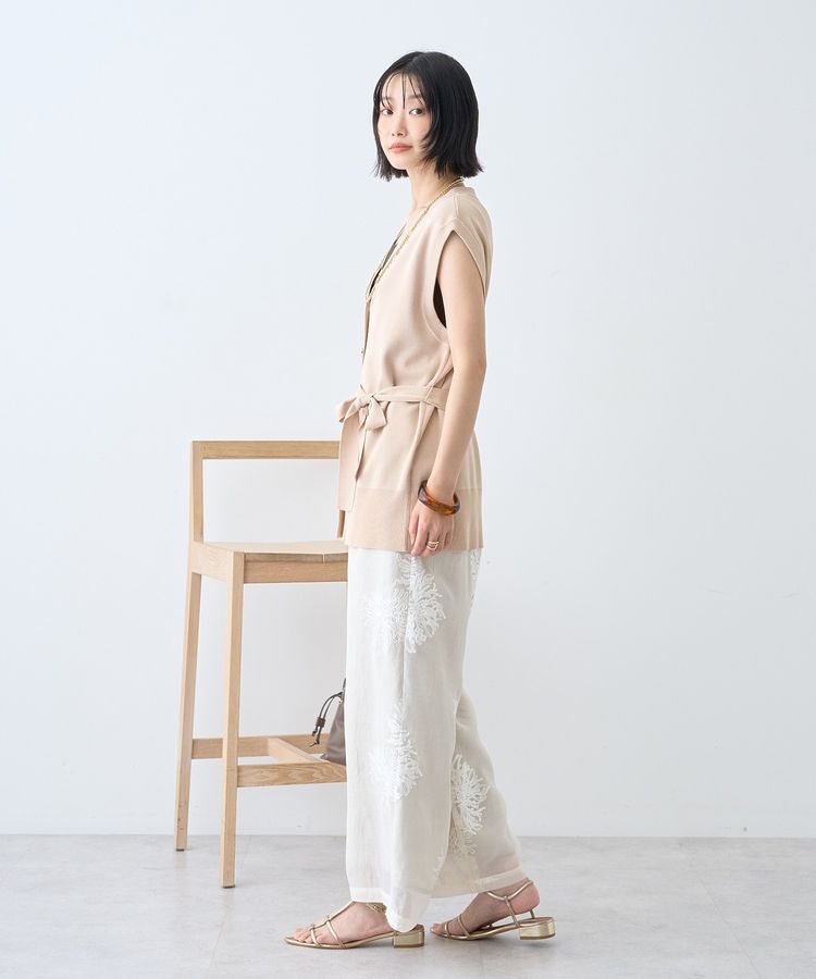 AMERICAN HOLIC「【接触冷感】金ボタンニットジレ」|ベスト・ジレ|