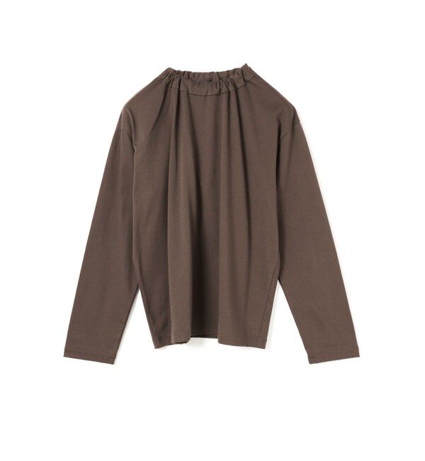 mizuiro ind「mizuiro ind ギャザーハイネックプルオーバー」|Tシャツ・カットソー|